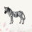 Zebra Toy Wild Animal Figurine Plastic Office Decor Gift 1 1