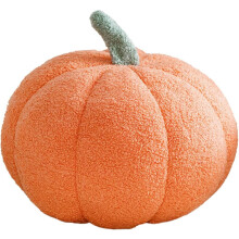 3D Plush Pumpkin Pillow Soft Fleece Cover 1 Piece