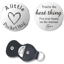 Pocket Hug Token Inspirational Gift for Women and Men
