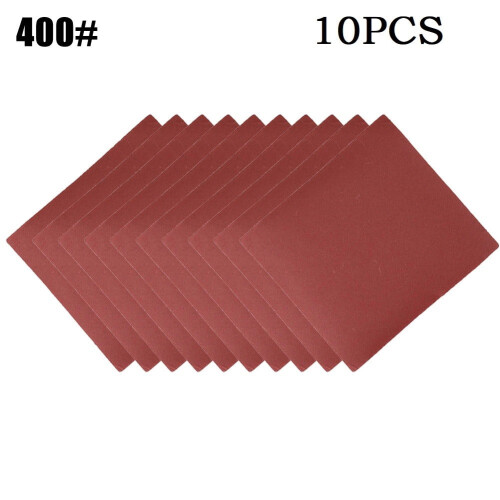 Sanding Paper Flocking 10 pcs 60-1000 Grit 110x100 mm