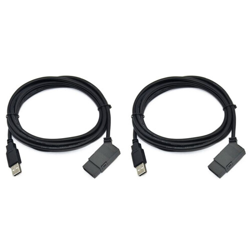 2X USB-LOGO Isolated Programming Cable Suitable for  LOGO Series PLC RS232 LOGO PC-CABLE PC-6ED1 057-1AA01/1AA00 1