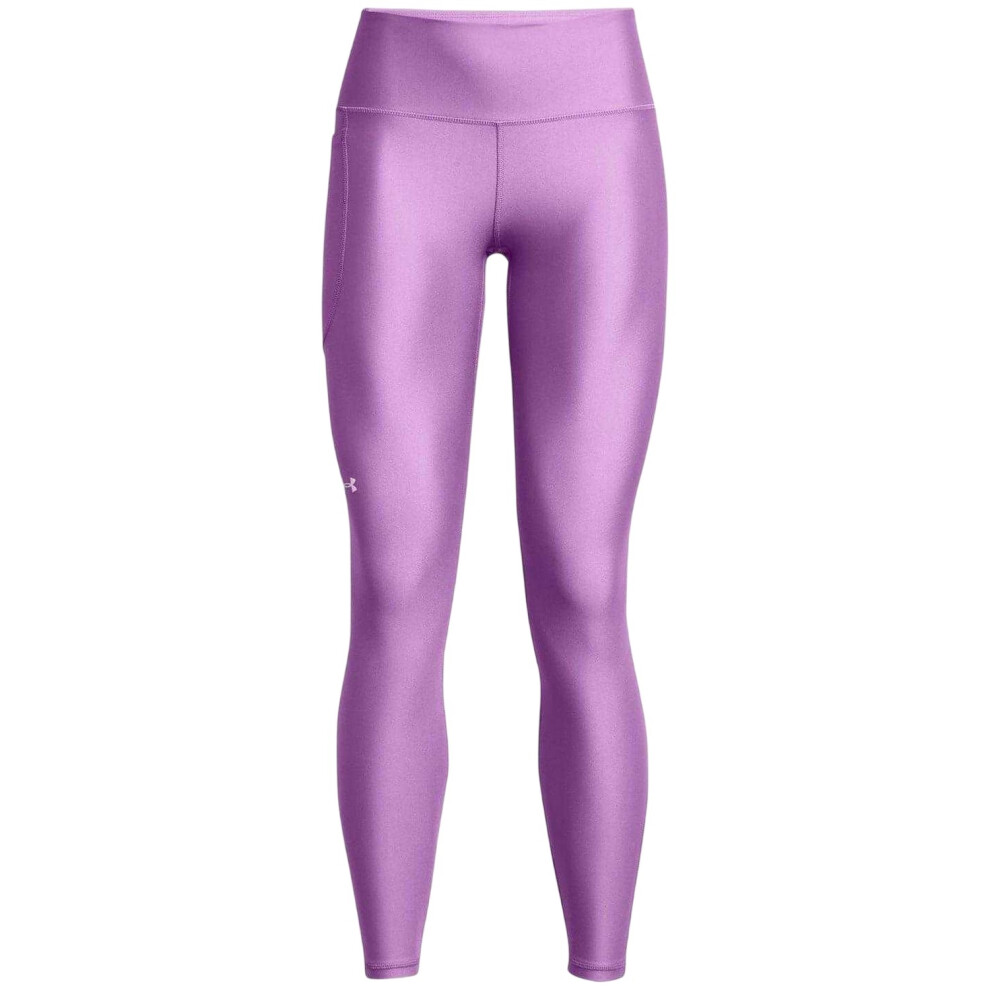 Under Armour (10 Uk, Purple) Womens/Ladies Performance Heatgear Tights