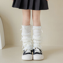 Lolita Sock Leg Warmers Knitted Over-the-Knee 1 Pair