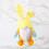 Easter Ornaments Faceless Doll Rudolph Gnome Yellow 1
