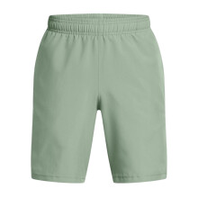 (7-8 Years, Mint Green) Under Armour Boys Tech Woven Wordmark Shorts