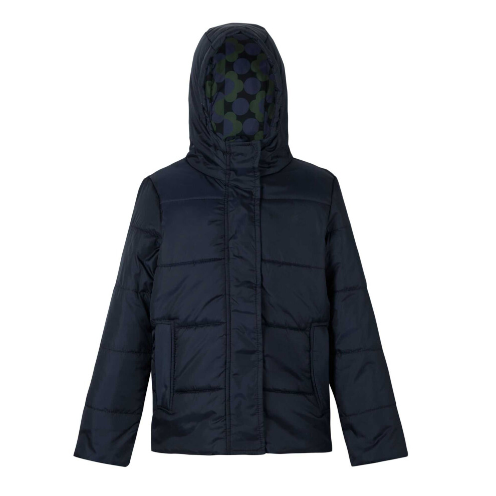 Regatta (3-4 Years, Blue) Girls Orla Kiely Daisy Padded Jacket