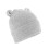 (6-12 Months, Cloudy Grey) Beechfield Baby Bear Organic Beanie 1