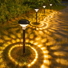 Solar Outdoor Pathway Lights Waterproof Stake Garden Yard