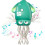 Dancing Octopus Toy Green Electric Rechargeable with Lights 1