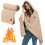 USB Heated Wearable Electric Blanket with Hood 1