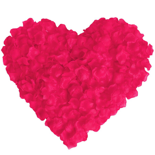 Artificial Silk Rose Petals Wedding Decor 100 pcs