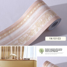 (Style E)Bordo impermeabile 3d vita con motivi botanici per arredamento casa moderno parete