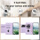 Leather Flip Wallet Case for Samsung Galaxy A73 5G Purple 5