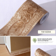 (Style B)Bordo impermeabile 3d vita con motivi botanici per arredamento casa moderno parete