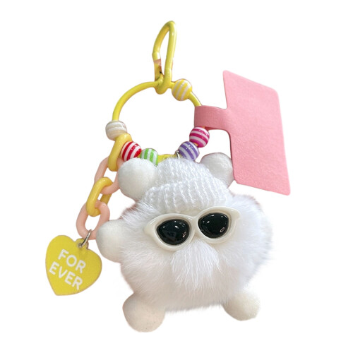 Adorable Keychain Accessory for Keys Bags Personalized Gift