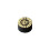 Pool Cue Tip Black 8-Pack Pig Skin 14mm 1