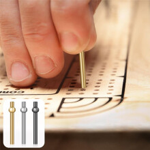 108Pcs Cribbage Pegs, Reliable Iron Cribbage Pegs Tapered Design Versatile Peg Board Game Cribbage Board Pin (3 Colors)