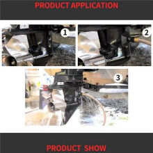 3X Water Bracket Outboard Boat Motor Water Flusher Durable Marine Ear Muff Cupsmotor Flushing Boat Motor Accessories