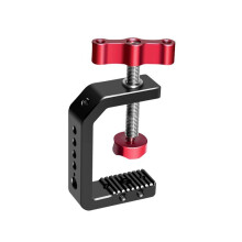 Photography C Clamp Adjustable Aluminum Alloy Clamp for Desktop Mount Holder Camera Hot Shoe for DSLR Camera L