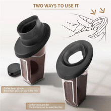 Plastic Coffee Dosing Cup Sniffing Mug Coffee Powder Cup with Silicone Mouth for Espresso Coffee Machine Accessories