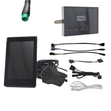 E-Bike LCD Meter Protocol Writer Identifier Programmer Kit for E-Scooter 24V/36V/48V/60V Supports NO.2/J/5S/KDS 5PIN