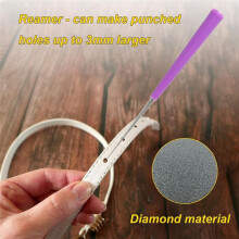 2pcs Watch Band Leather Hole Punch Plier,2.0mm Belt Hole Puncher for Leather Belt Punch Tool,for DIY Shoe Fabric