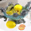 30 Pcs Fake Lemon Slice Artificial Fruit Highly Simulation Lifelike Model for Home Party Decoration Orange 3