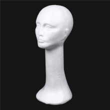 4X Long Neck Female Foam Model Glasses Hair Wig Mannequin Hat Stand