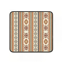 1pc, Boho Print 80X80 Extra Large Portable Picnic Blanket for Family Gatherings, Picnics and Barbecues