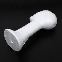 2X Long Neck Female Foam Model Glasses Hair Wig Mannequin Hat Stand