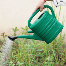 3X Watering Can with Green 10 Litre 2 Gallons Garden Flower Water Bottle Watering Kettle with Handle Long Mouth