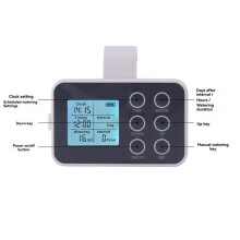 Automatic Watering Timer with Adjustable Dripper Irrigation System for Lawns and Small Farms Garden Plant Supplies