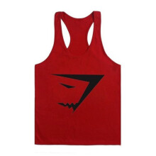 (RedBlack,XL)Camiseta Regata de Musculação EUA Academia Stringer Treino Yback Colete Singlet Fitness