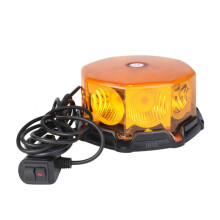 Luci Lampeggianti A LED Ambra Stroboscopiche di Avvertimento per Camion, Autopompe, Autobus, Lampeggianti di Emergenza COB 12V-24V