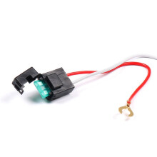 3X Kit de Faisceau de Câblage de Relais de Klaxon 12V Support Calandre Prise de Faisceau de Câblage de Cornes de Tonalité de Souffle