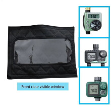 Sprinkler Timer Cover Anti Freeze Visible Protector Adjustable Hose Cover for Winter Outdoor Pipe Freeze Cable Outside