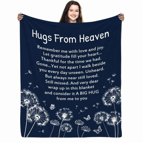 Soft Flannel Memorial Blanket 50x60 inch