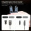 Quick Release Camera Shoulder Wrist Strap Connector Buckle Adapter Plate for    DSLR SLR Anchor 5