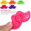Ibasenice Lip-Shaped Plastic Noisemaker 20 pcs Assorted 7