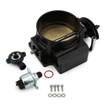 Cuerpo del Acelerador Negro de 102 mm + Sensor de PosicióN TPS IAC para LS1 LS2 LS3 LS6 LSX LS7