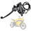 Thumb Throttle Brake Lever with Cable for 50cc-250cc ATV 3