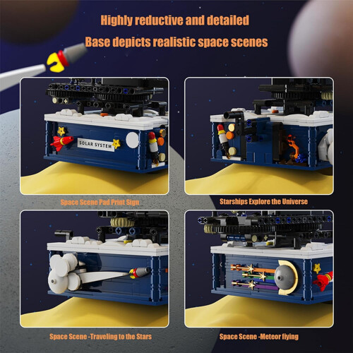 Solar System Building Set Galaxy Space Globe 8+ 1