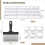 Polycarbonate Chocolate Molds, Chocolate Candy Mold with Chocolate Scraper, Half  Chocolate Making Molds 8