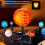 Solar System Building Set Galaxy Space Globe 8+ 4