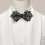 Bow Tie with Sparkling Rhinestones for Sharp Corner Design, 1