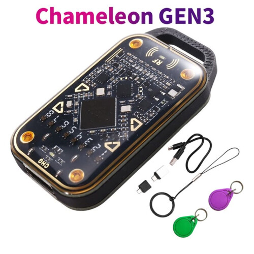 Chameleon V3.0 RFID  Chip Emulator+1XUID/CUID Keychain  Card Reader NFC Read Writer ID IC Card Tag Copyer 2