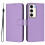 PU Leather Wallet Case for Samsung Galaxy S23 5G Purple 2