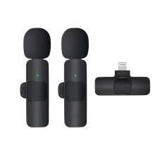 Wireless Mini Microphone for iPhone Audio Video Recording