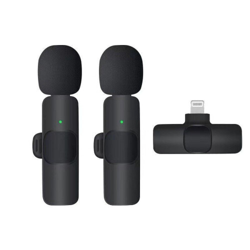 Wireless Mini Microphone for iPhone Audio Video Recording