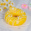 Donut Refrigerator Magnet Home Decoration Yellow 2